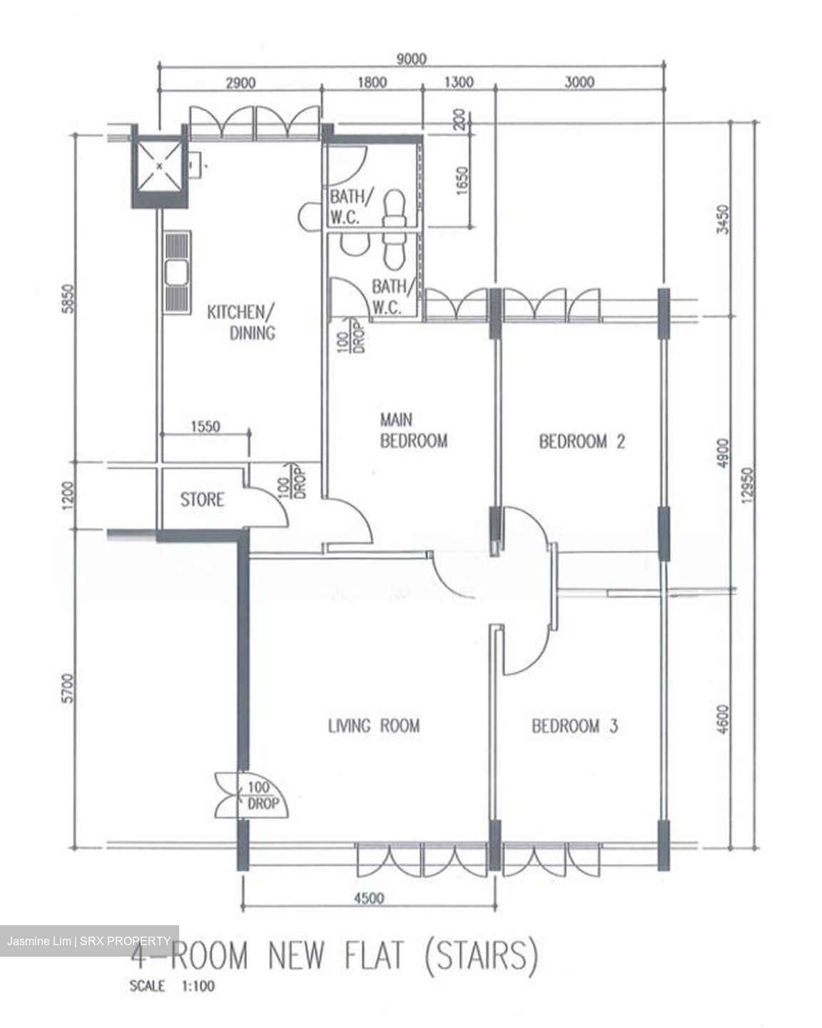 Blk 701 Hougang Avenue 2 (Hougang), HDB 4 Rooms #559929071